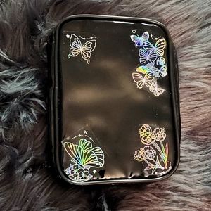 Customized stash bag, make up bag, purse organizer, storage pouch with zipper.